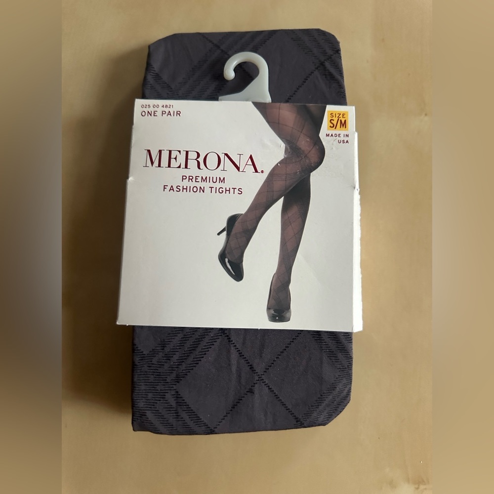 Merona Premium Fashion Tights Size S/M
